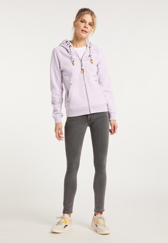 Schmuddelwedda Zip-Up Hoodie in Purple