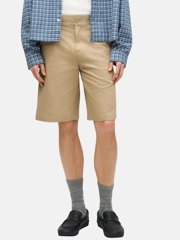 DICKIES Loosefit Byxa 'DICKIES 247 SHORTS BERMUDA' i brun: framsida