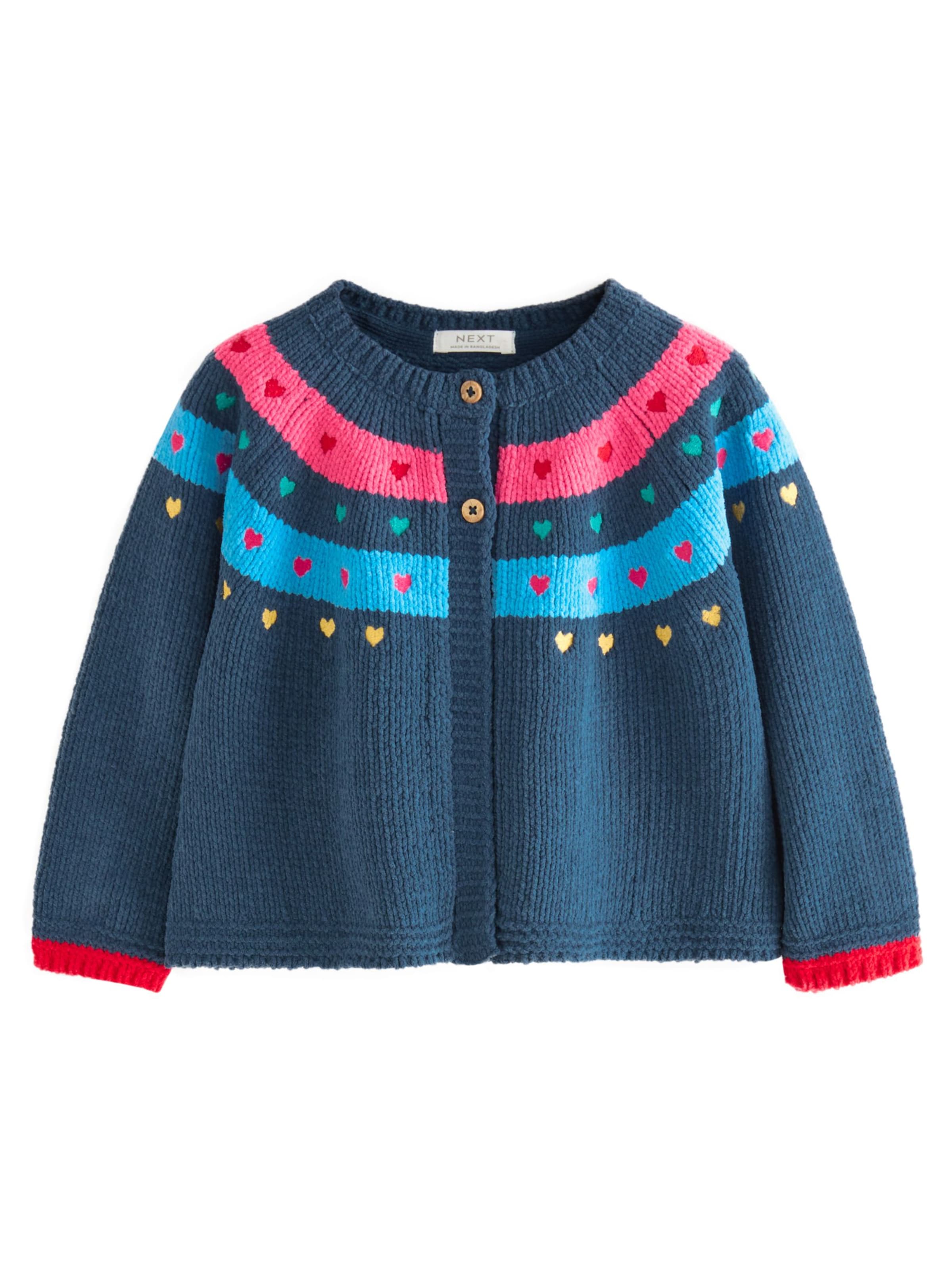 Next Kardigan – modrá: přední strana