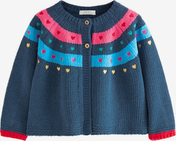 Next Neuletakki värissä sininen: etupuoli