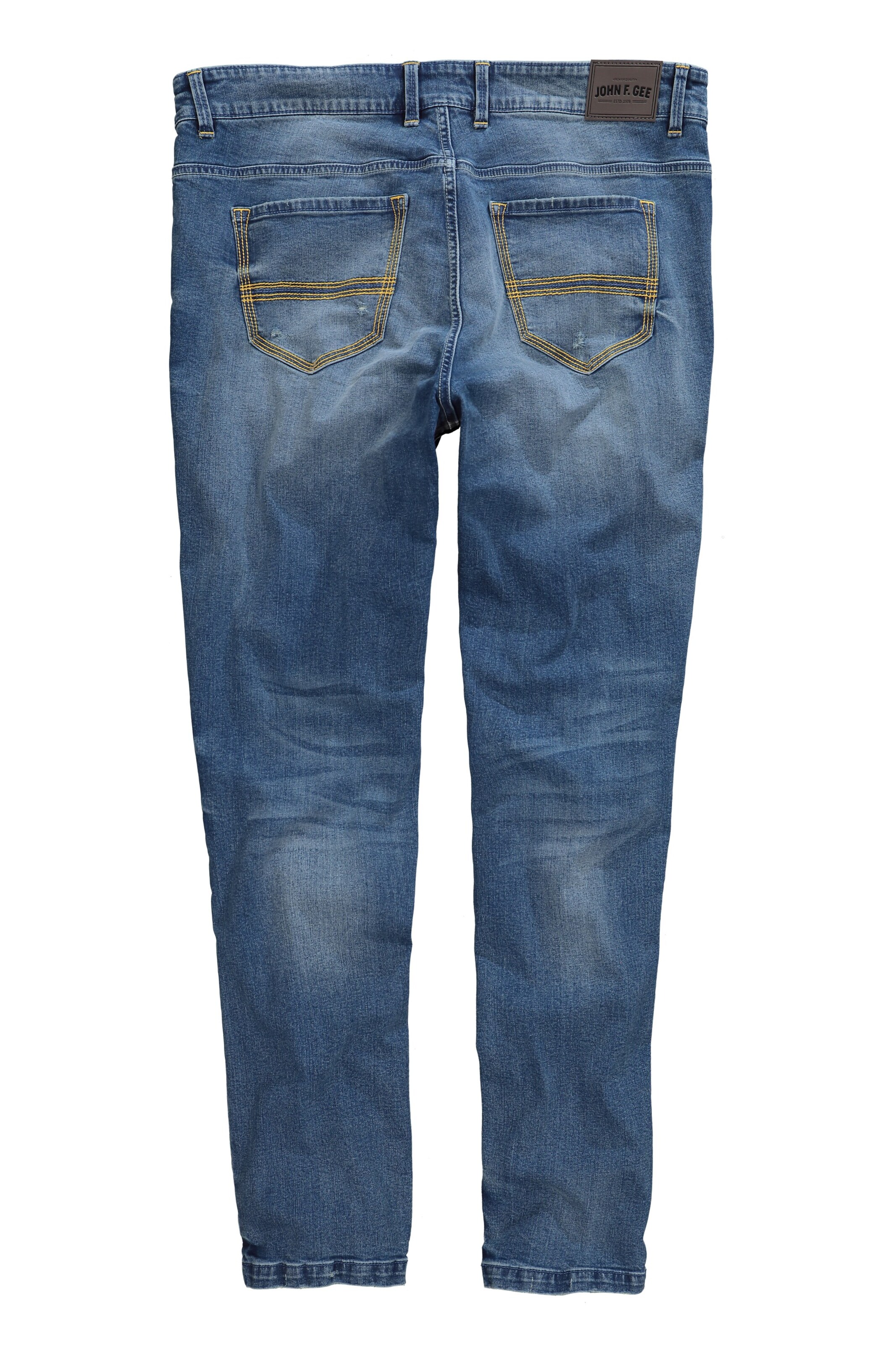 John F. Gee Regular Jeans in Blauw