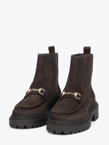 Estro - Botas Chelsea '09-3817' en marrón