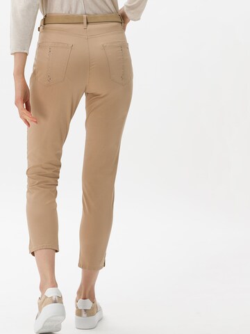 BRAX Slimfit Broek 'Mary' in Bruin