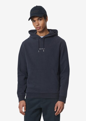 Sweat-shirt Marc O'Polo en bleu : devant