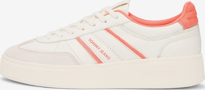 Tommy Jeans Σνίκερ χαμηλό 'THE GREENWICH EDGE' σε 36 σε κοραλί / λευκό, Άποψη προϊόντος