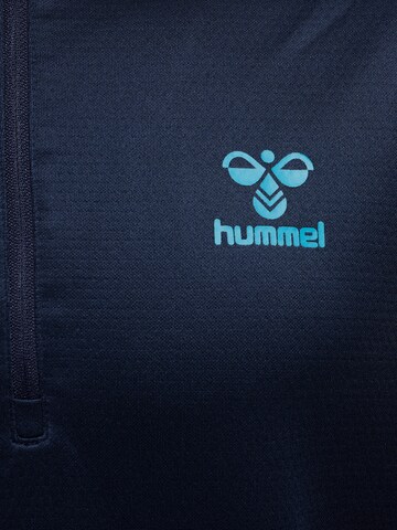 Hummel Sportsweatshirt in Blauw