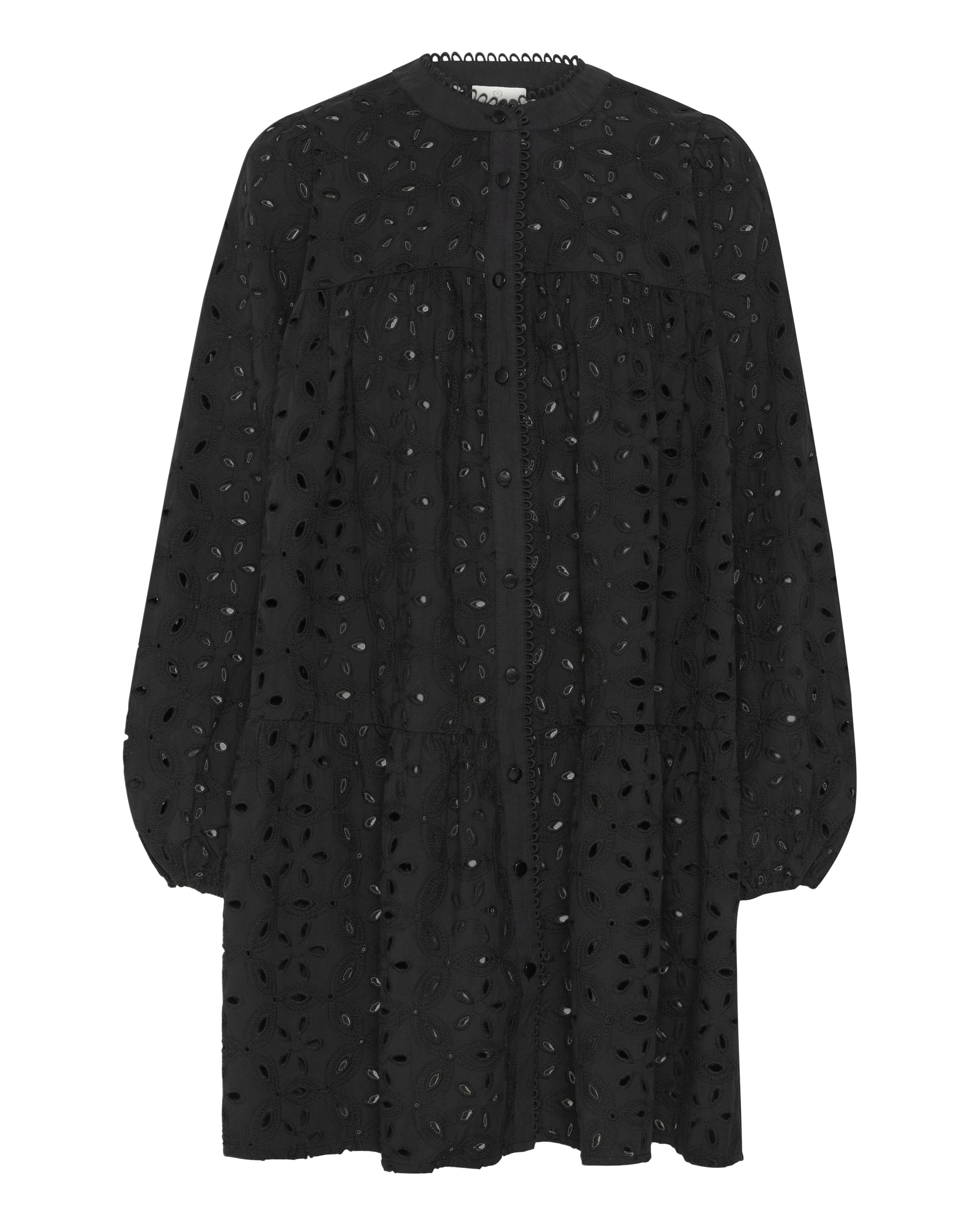 Kaffe Oversized jurk in Zwart: voorkant