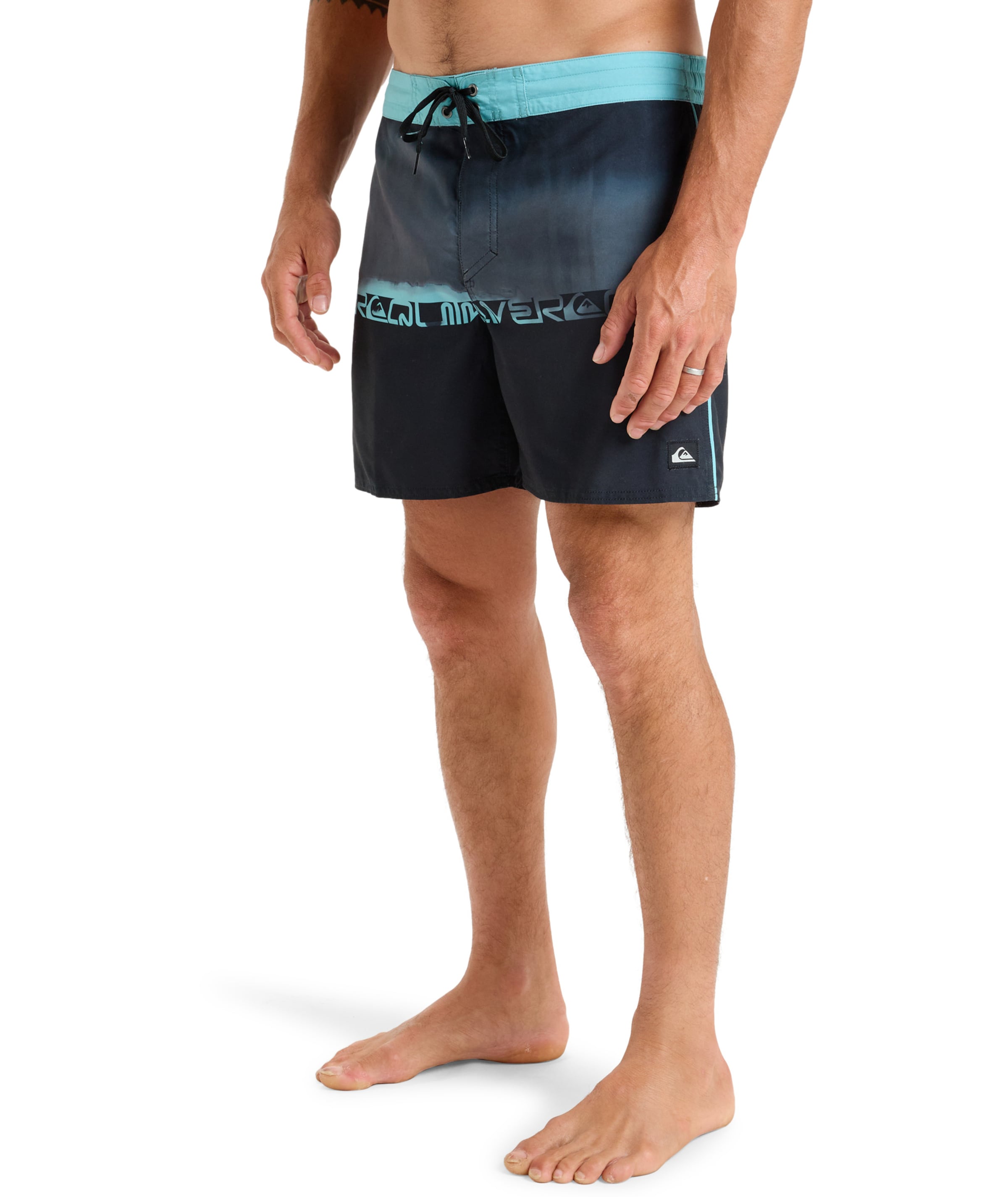 QUIKSILVER Badeshorts in Schwarz