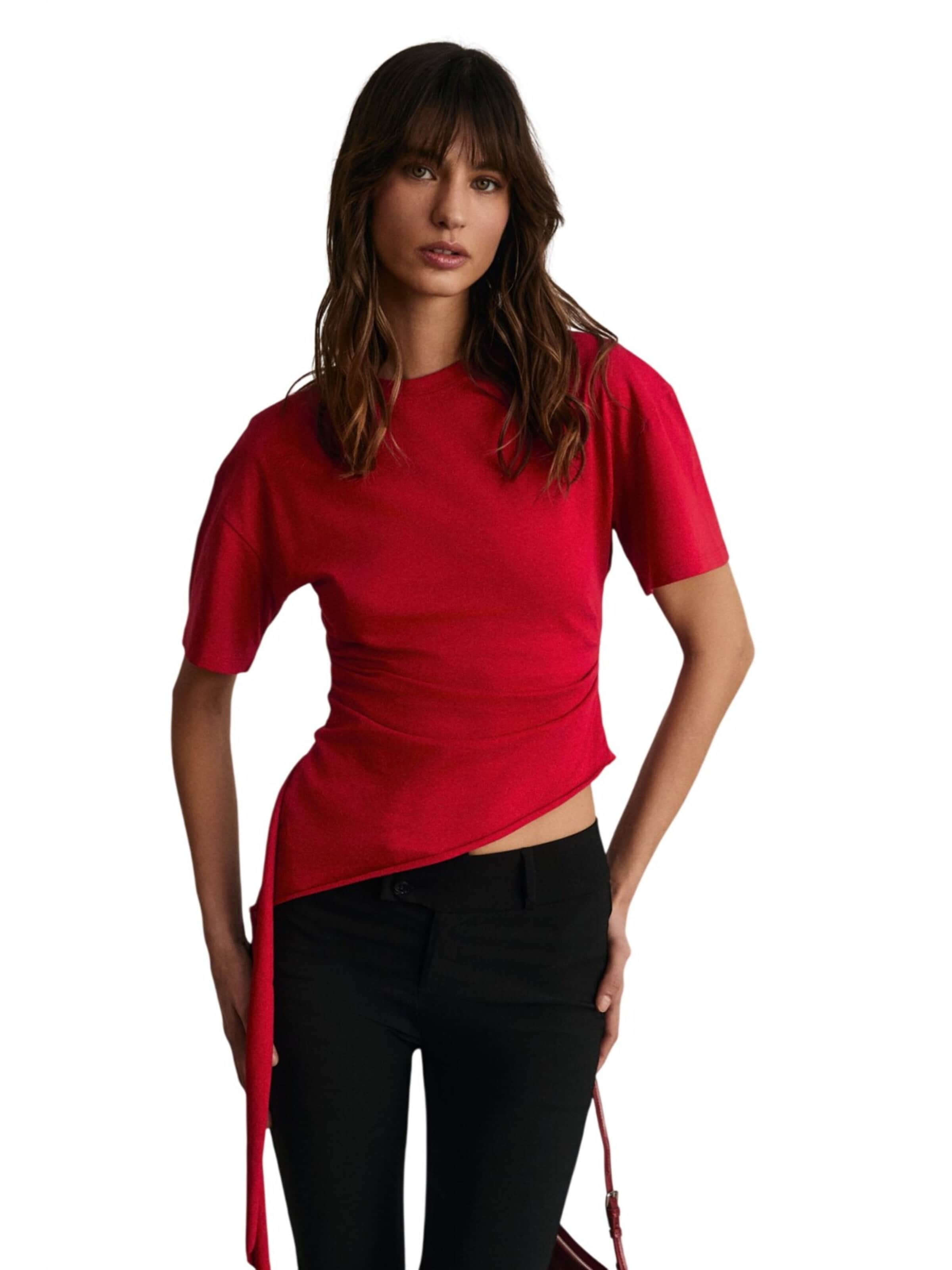 Grimelange Blouse in Red