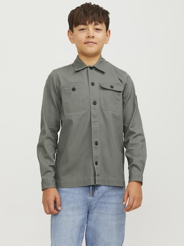 Fit confort Chemise Jack & Jones Junior en vert : devant