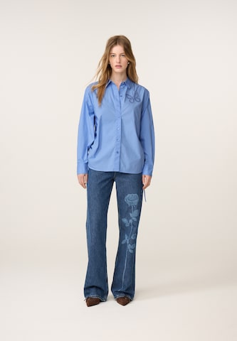 Chemisier Fabienne Chapot en bleu