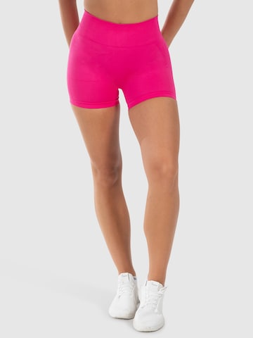 Smilodox Skinny Leggings ' Cetrina ' in Pink: front