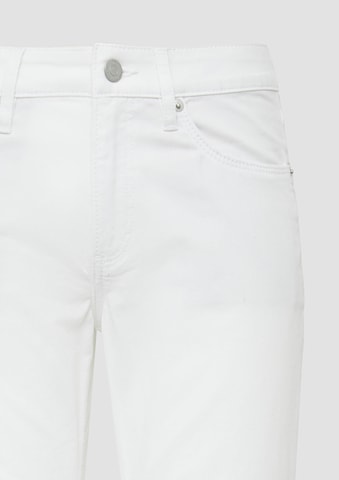 QS Slimfit Jeans 'Catie' in Wit