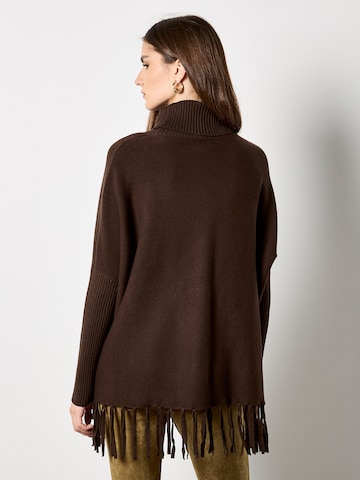 Pull-over ' ' Apricot en marron