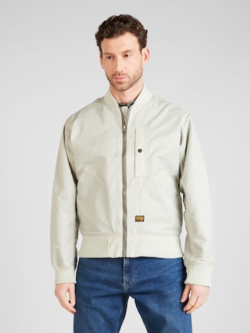 G-Star RAW Jacke 'Deck' in Grau: predná strana