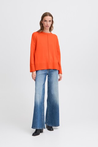 ICHI Pullover 'IHBallia' i orange