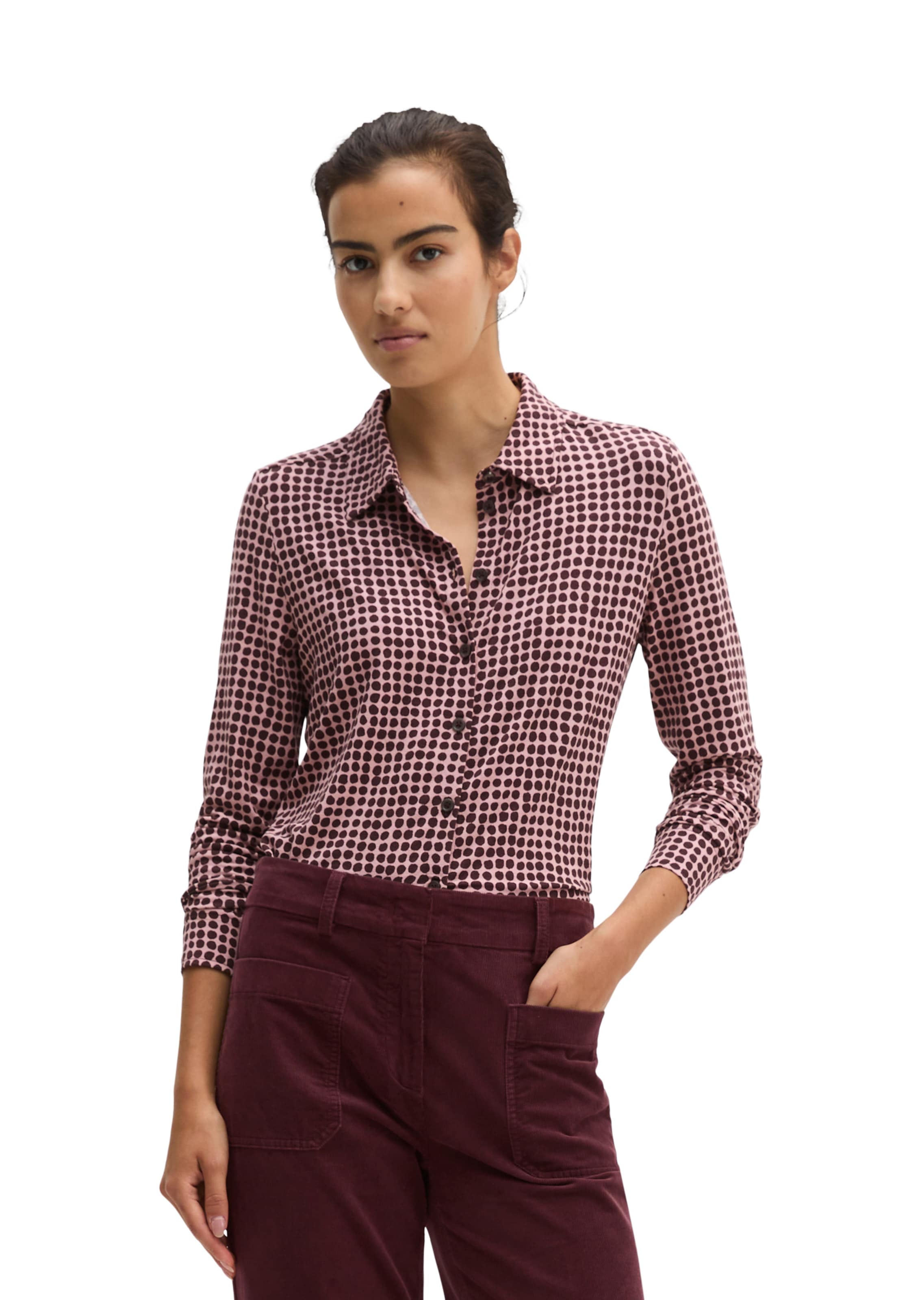 Marc O'Polo Blouse in Pink: front
