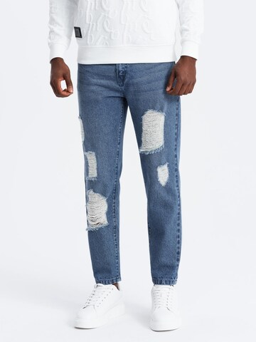 Ombre Regular Jeans in Blauw: voorkant