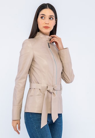 Veste mi-saison Giorgio di Mare en beige