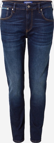 SCOTCH & SODA Regular Jeans i blå: framsida