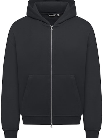 Daily Cotton Sweatjacke 'DCBEND'‌‌‌‌‌‌‌‌‌ in Schwarz: Vorderseite