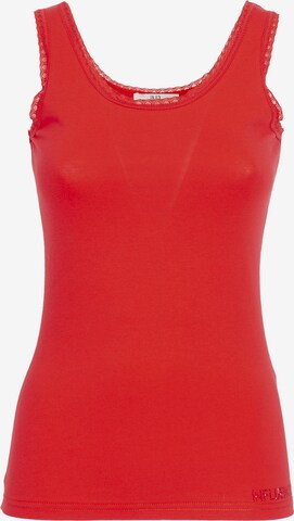 Influencer Top in Red: front