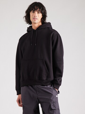Sweat-shirt WEEKDAY en noir : devant