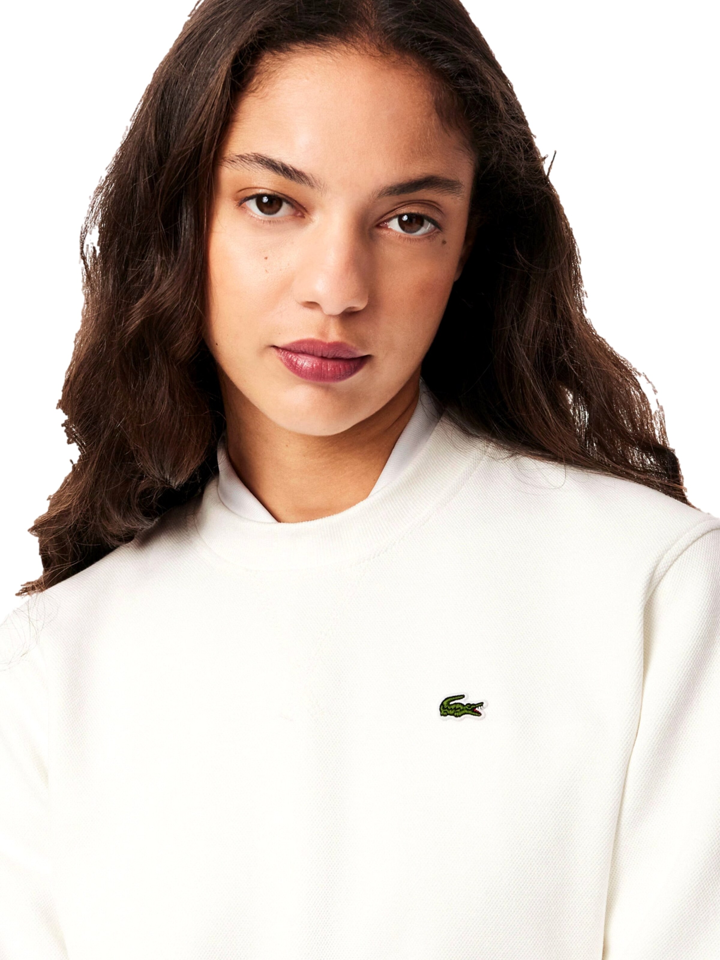 LACOSTE Sweatshirt in Wit