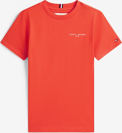 TOMMY HILFIGER Paita värissä oranssinpunainen / valkoinen, Tuotenäkymä