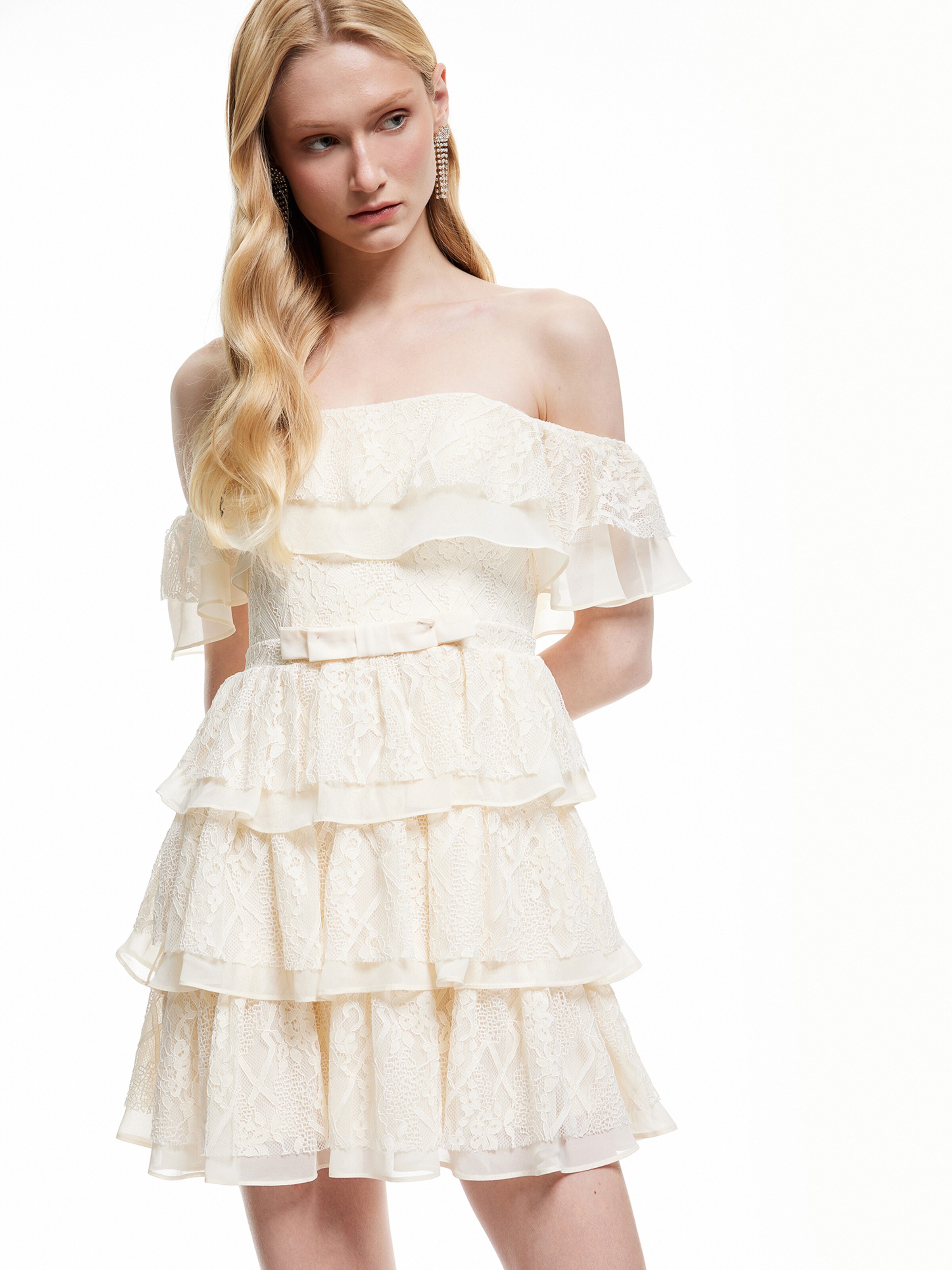 Koton Dress in White: front