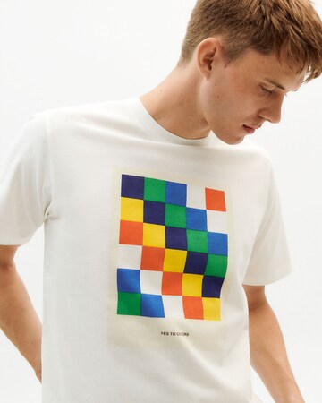 Thinking MU T-Shirt 'Yes To Colour' in Weiß