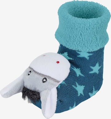 STERNTALER Socken 'Esel' in Blau