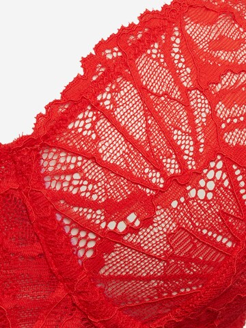 Dora Larsen Balconette Bra 'ALMA' in Red