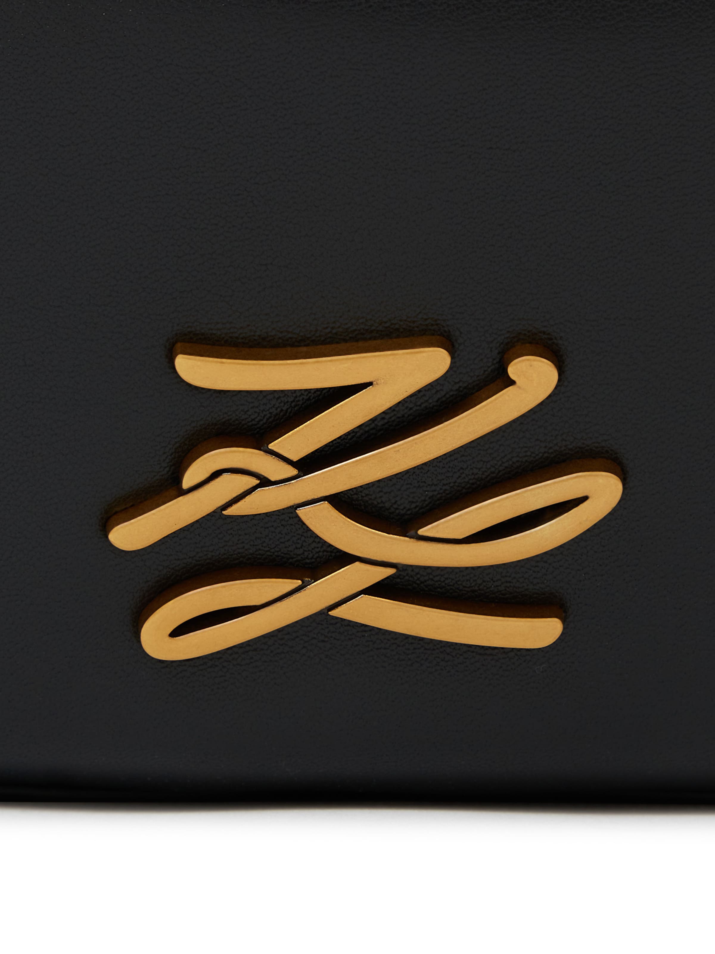 Karl Lagerfeld - Bolso de hombro 'Autograph' en negro