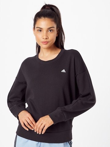 ADIDAS SPORTSWEAR - Sweatshirt de desporto em preto: frente