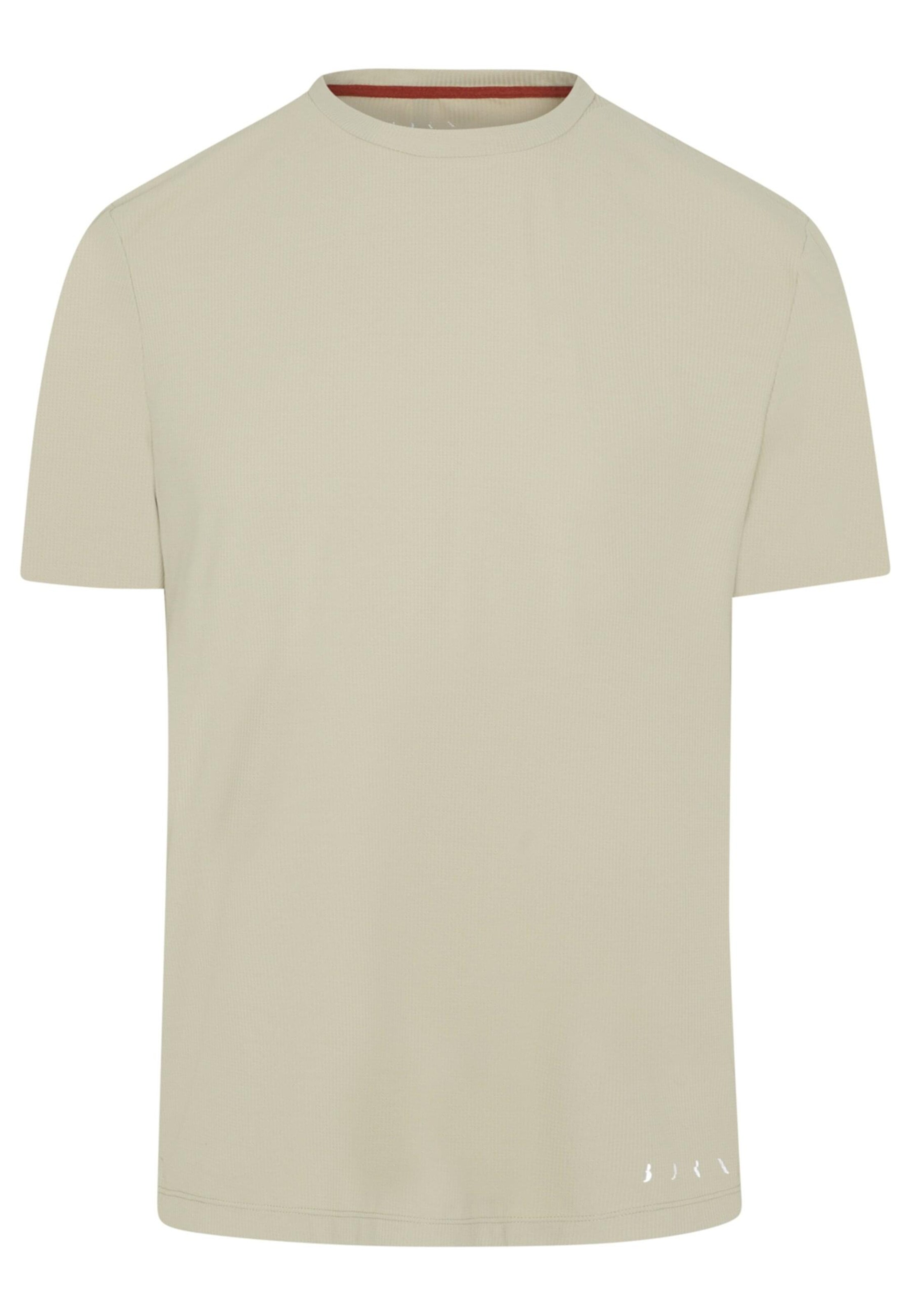 Born Living Yoga Functioneel shirt 'Nadym' in Beige: voorkant