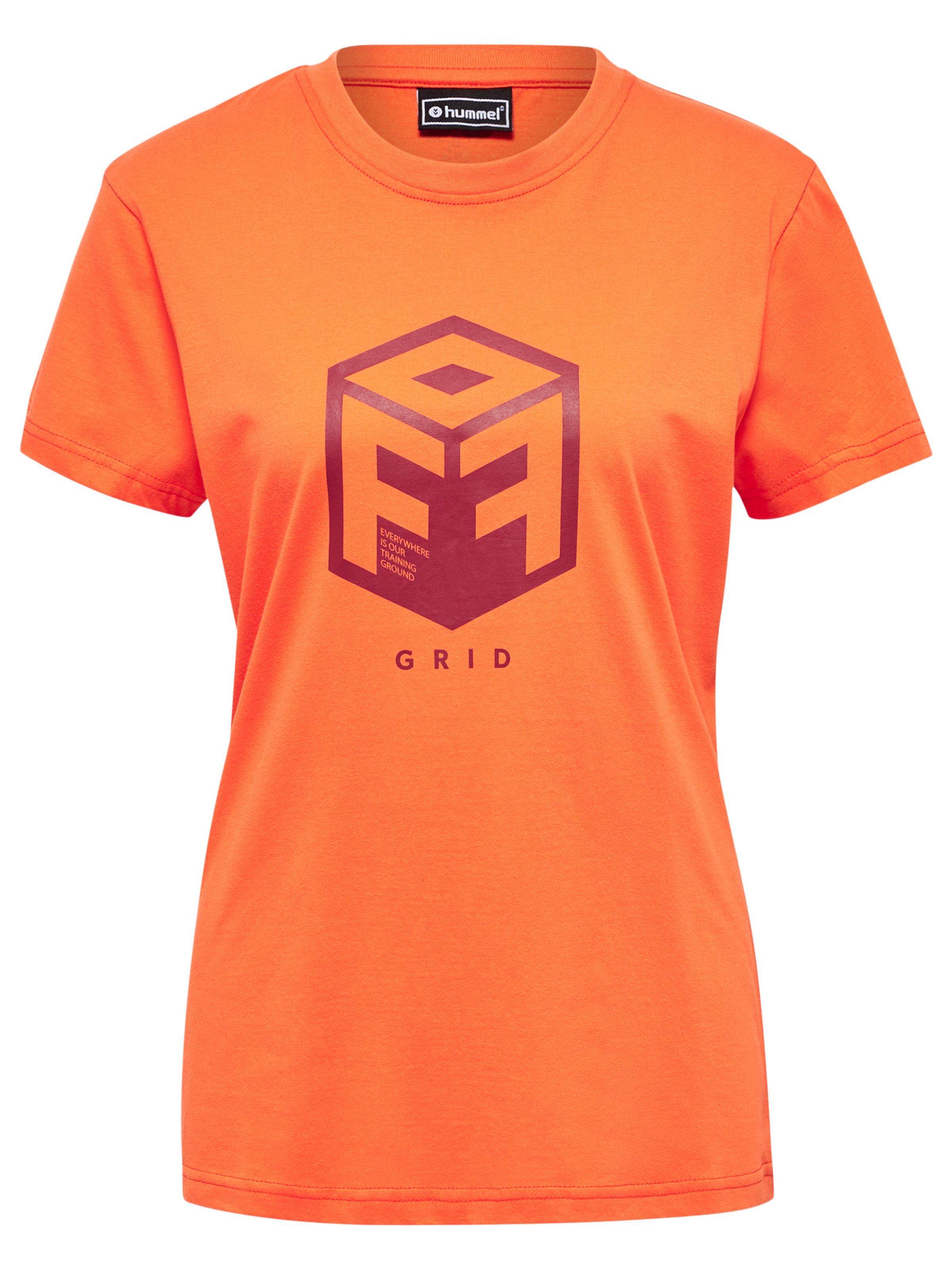 Hummel Sportshirt 'Offgrid' in Orange: Vorderseite