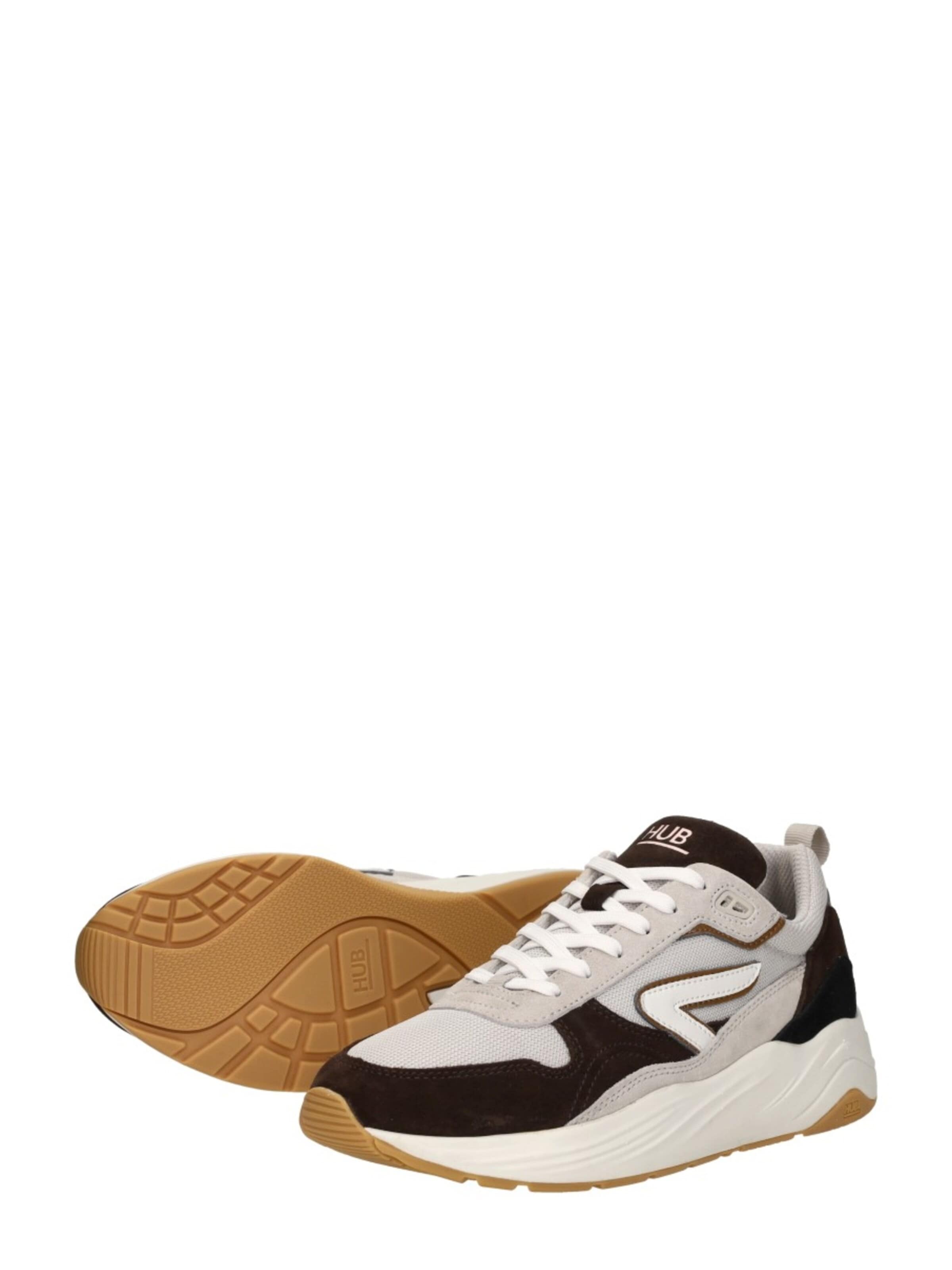 Baskets basses 'Glide' HUB en marron