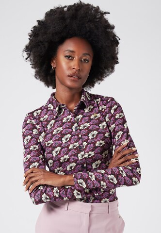 4funkyflavours Blouse 'Sunny Road' in Lila: voorkant