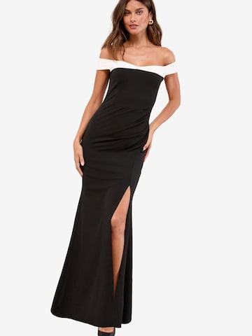 Lipsy - Vestido de noche en negro: frente