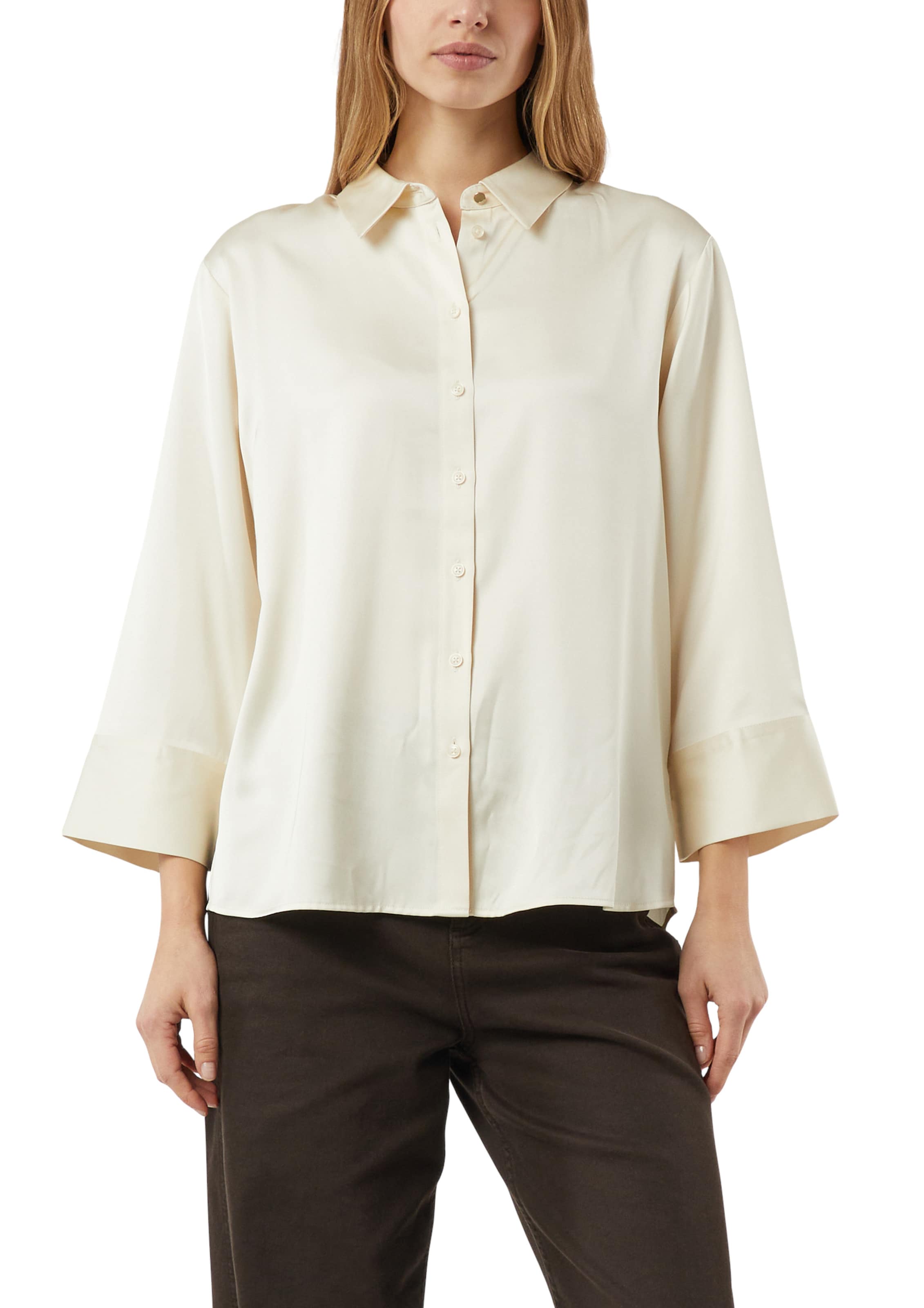 COMMA Blouse in Beige: voorkant