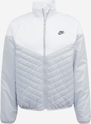 pelēks Nike Sportswear Starpsezonu jaka: no priekšpuses