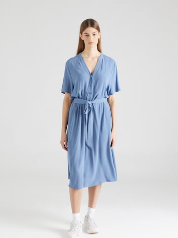 Robe-chemise 'MOASHLY' VILA en bleu : devant