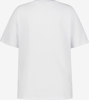 T-shirt Ulla Popken en blanc