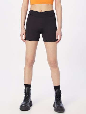 ABOUT YOU Skinny Shorts 'Ria' (GRS) in Schwarz: predná strana