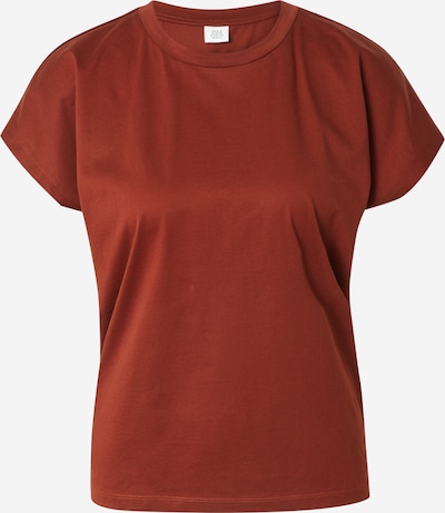 Tricou Kauf Dich Glücklich pe roșu ruginiu, Vizualizare produs