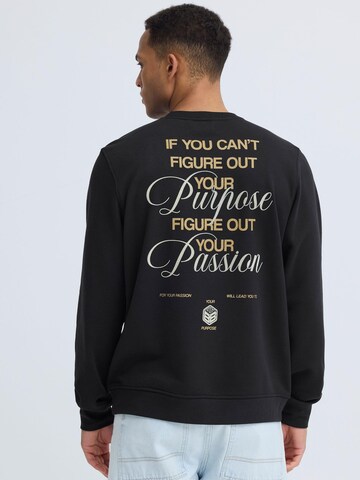 BLEND Trui 'BHKerry' in Zwart: voorkant