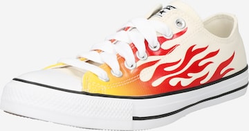 CONVERSE - Sapatilhas baixas 'Chuck Taylor All Star' em bege: frente