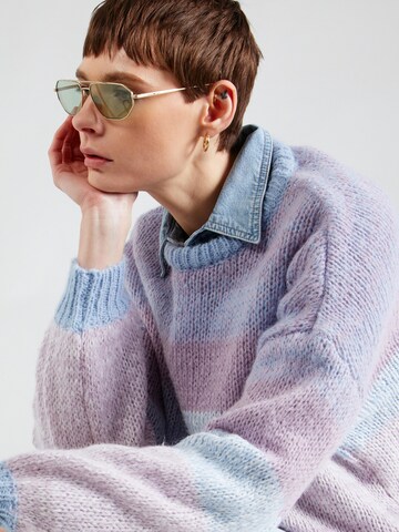 VILA Sweater 'CHOCA' in Blue