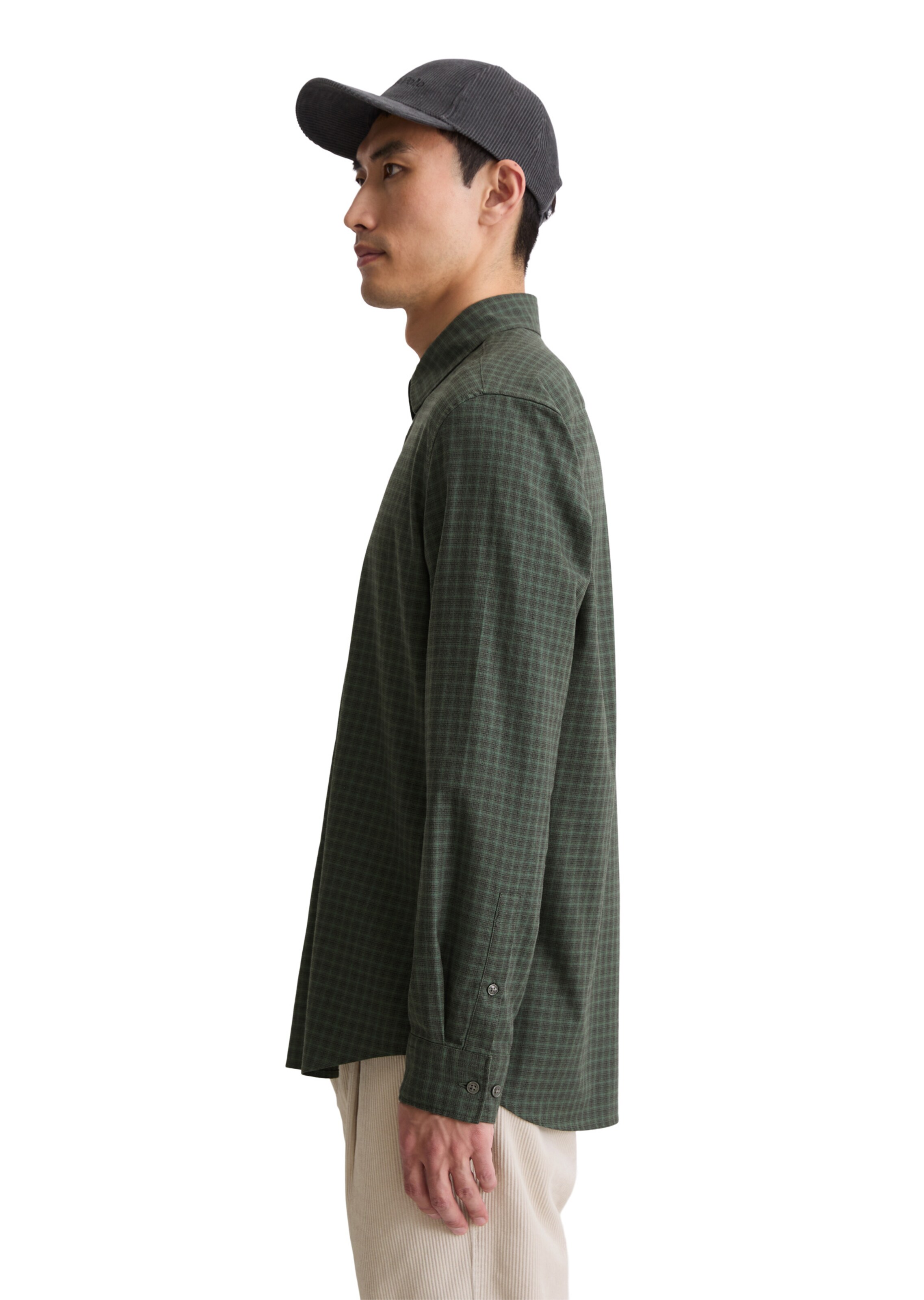 Marc O'Polo Regular fit Button Up Shirt in Green